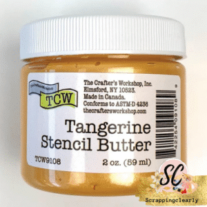 The Crafter's Workshop Stencil Butter - Tangerine
