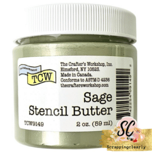 The Crafter's Workshop Stencil Butter - Sage