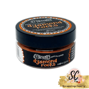 Dylusions Dyamond Rocks - Squeezed Orange