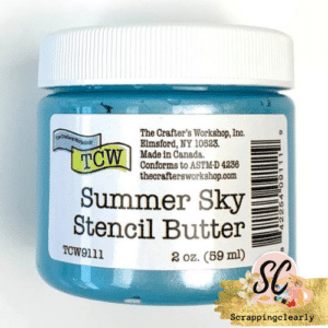 The Crafter's Workshop Stencil Butter - Summer Sky