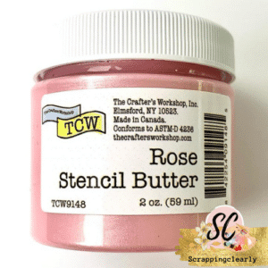 The Crafter's Workshop Stencil Butter - Rose