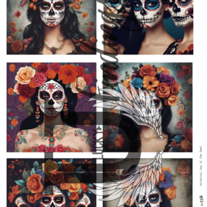 LUCKYfindings Imagery Sheet - botanical day of the dead
