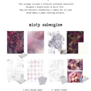 LUCKYfinding Foundations - misty aubergine