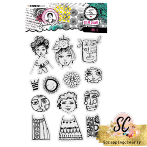 Art By Marlene Signature Collection Clear Stamps - Face it