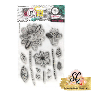 Art By Marlene Signature Collection Clear Stamps - Playful Flowers