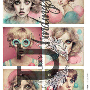 LUCKYfindings Imagery Sheet - a little kooky