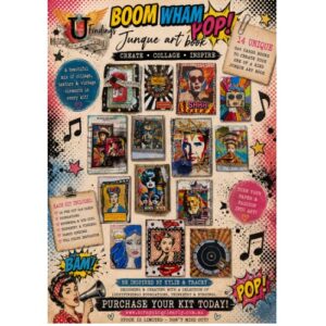 Boom Wham Pop! Junque Art Book Kit