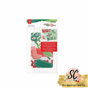 Vicki Boutin - Wrapped in Ribbons Chipboard Shapes 50 pcs