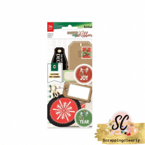 Vicki Boutin Wrapped in Ribbon -Ephemera Oh Joy 56pcs