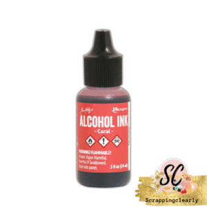 Tim Holtz Alcohol Ink - Coral