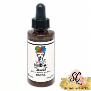 Dina Wakley Media - Gloss Cocoa