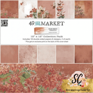 49 and Market - Color Swatch Terracotta - 12 x 12 Collection Pack