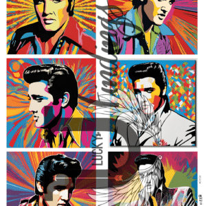 LUCKYfindings Imagery Sheet - elvis