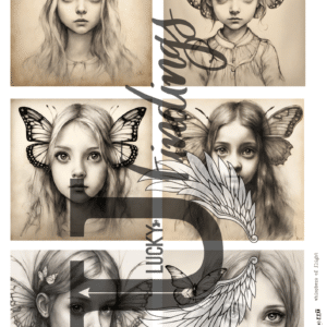 LUCKYfindings Imagery Sheet - whispers of flight