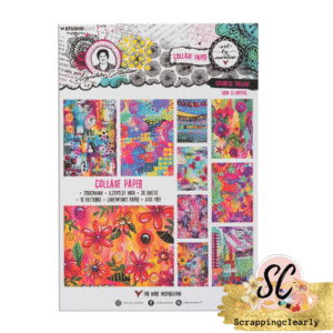 Art By Marlene Signature Collection Paper Pad 8.25"X11.57" - COLOURFUL COLLAGE
