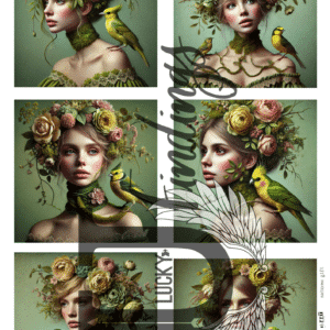LUCKYfindings Imagery Sheet - natures gift