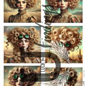 LUCKYfindings Imagery Sheet - nevada lass