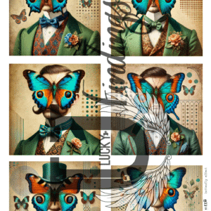 LUCKYfindings Imagery Sheet - butterfly effect