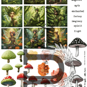 LUCKYfindings Artist Trading Collectives - find me in the forest