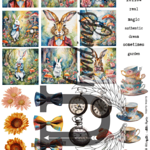 LUCKYfindings Artist Trading Collectives - hippity hoppity