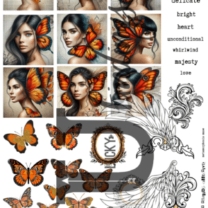 LUCKYfindings Artist Trading Collectives - metamorphosis muse