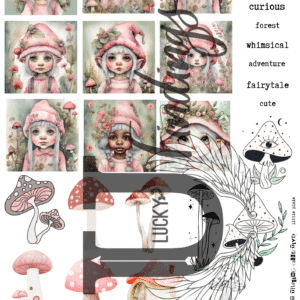 LUCKYfindings Artist Trading Collectives - little pixie