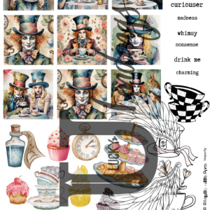 LUCKYfindings Artist Trading Collectives - tea party