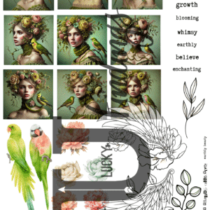 LUCKYfindings Artist Trading Collectives - earthly beauty