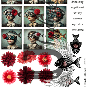 LUCKYfindings Artist Trading Collectives - fishtastic