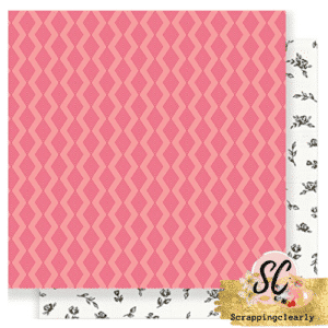 Maggie Holmes Collection - Bloom - 12 x 12 Double Sided Paper - Peony