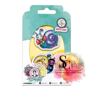 Art By Marlene Signature Collection Stamp - Snail Buddies