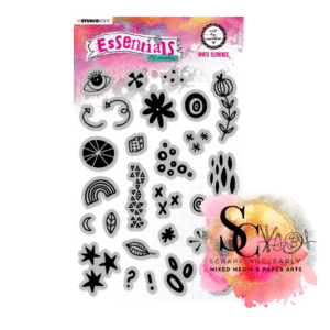 Art By Marlene Essentials Cling Stamp - Mixed Elements