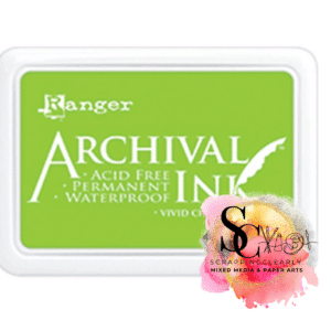 Ranger Archival Ink Pad - Vivid Chartreuse