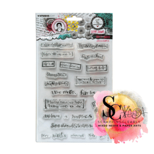 Art By Marlene Signature Collection Stamp - Crafty Quotes Stamps