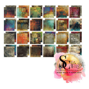 Idea-ology - Tim Holtz - 8 x 8 Paper Pack - Vault Abandoned