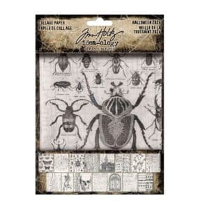 Idea-ology Tim Holtz Halloween - Collage Paper