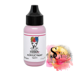 Dina Wakley Media Heavy Body Acrylic Paint 1oz Taffy