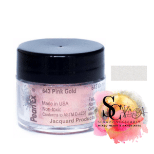 Jacquard Pearl Ex Powdered Pigment 3g -  Pink Gold