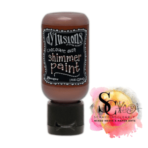 Dylusions Shimmer Paint 1oz - Chocolate Drop