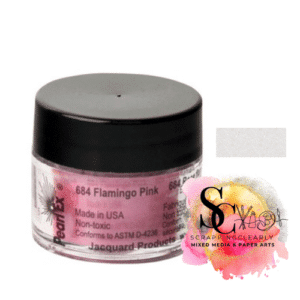 Jacquard Pearl Ex Powdered Pigment 3g -  Flamingo Pink