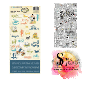 49 and Market - Toddler Time Washi Tape Sheet