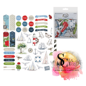 49 And Market Summer Porch Chipboard Set