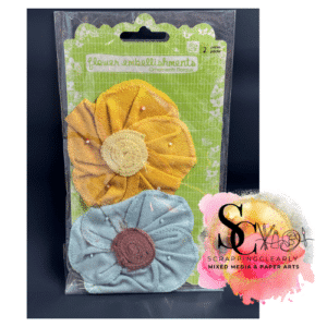 Prima Flowers Flower Embellishments Pas De Chat  - Amber Waves