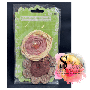 Prima Flowers Flower Embellishments Romani Rose  - Dusty Rose