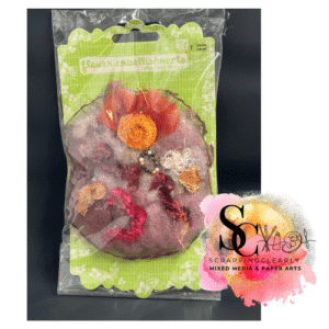 Prima Flowers Flower Embellishments La Fleur boheme - Persimmon