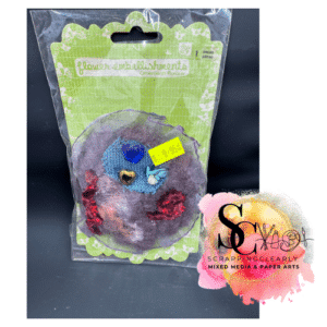 Prima Flowers Flower Embellishments La Fleur boheme - Red Denim