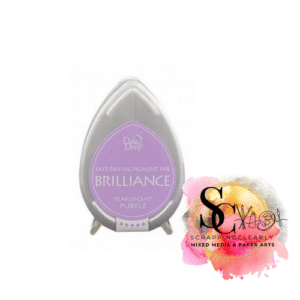 Memento Ink Pad Dew Drop Brilliance - Pearlescent Purple