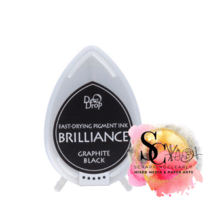 Memento Ink Pad Dew Drop Brilliance - Graphite Black