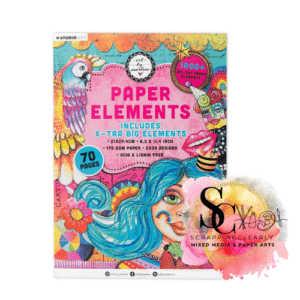 Art By Marlene Die-Cut Paper Pad 8.26"X11.57" - 1000+ Elements