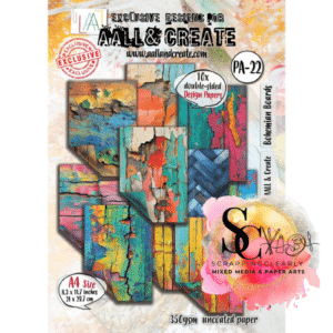 Aall & Create Design Double-Sided Cardstock A4 10/Pkg - Bohemian Boards